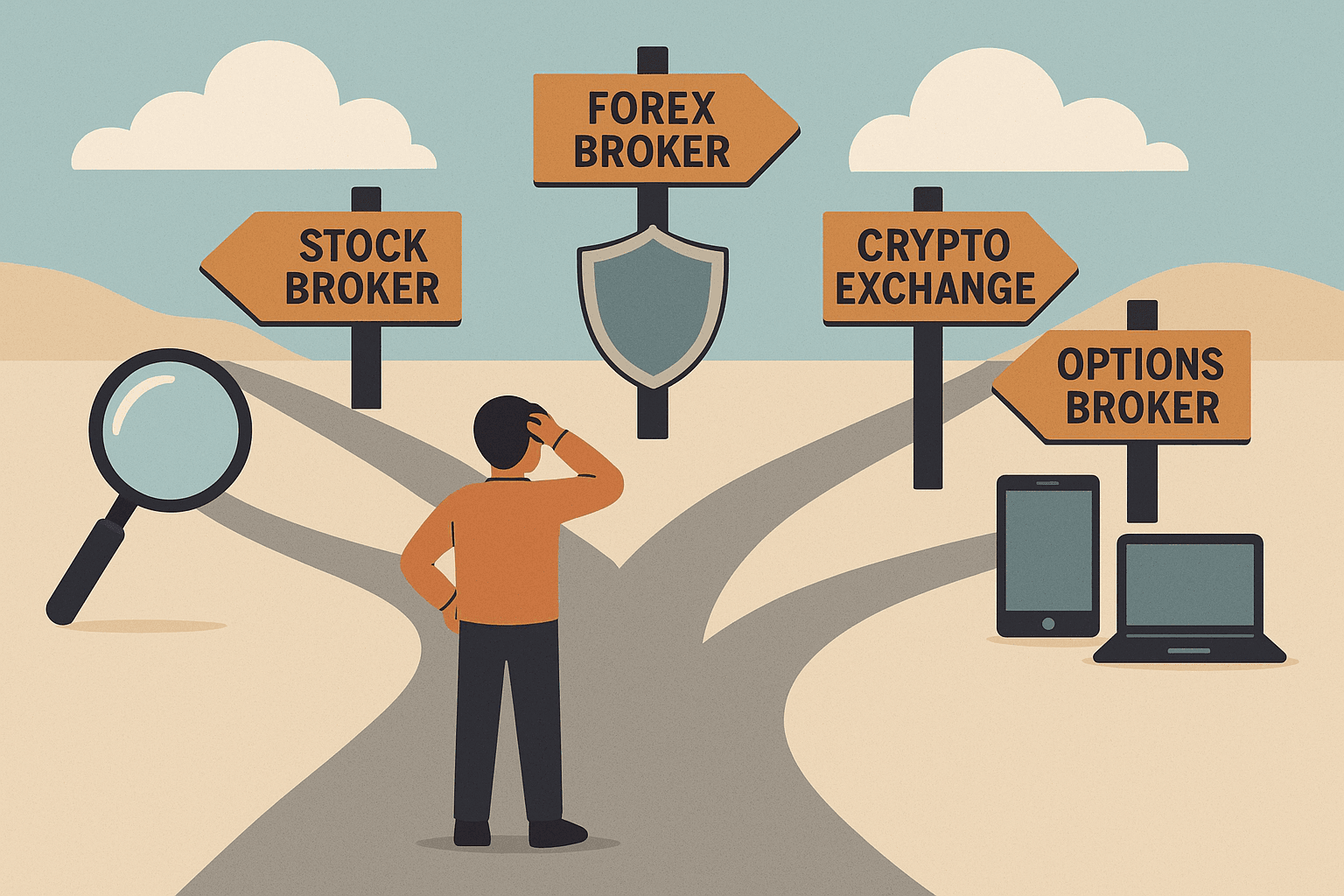 different types of brokers